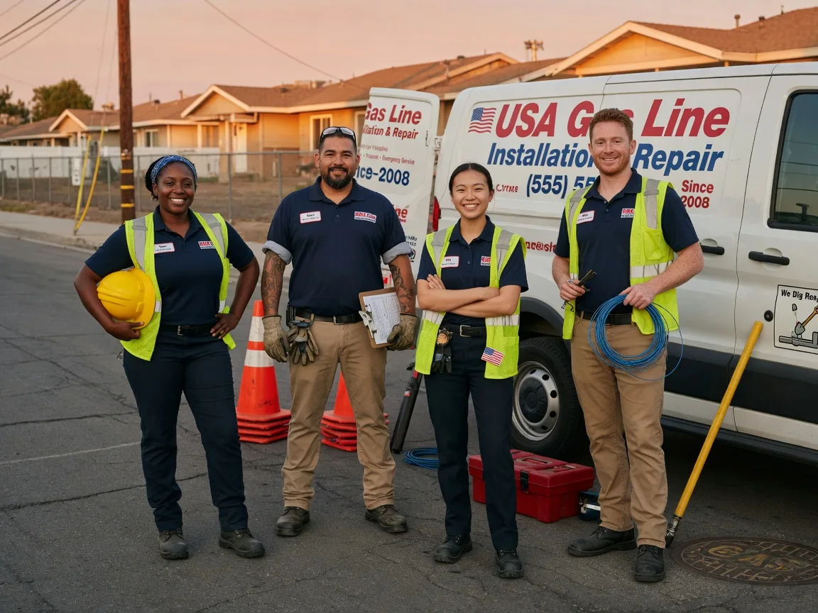 Gas Line Installation company in Saint Clair, MN